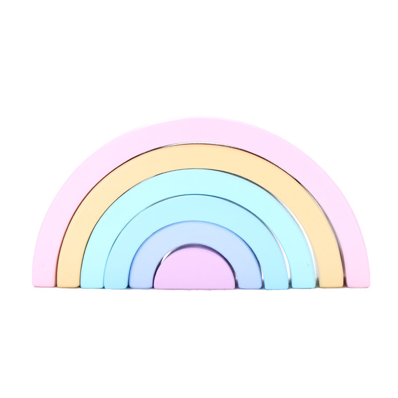 Rainbow Stacking Toy Color: Pastel
