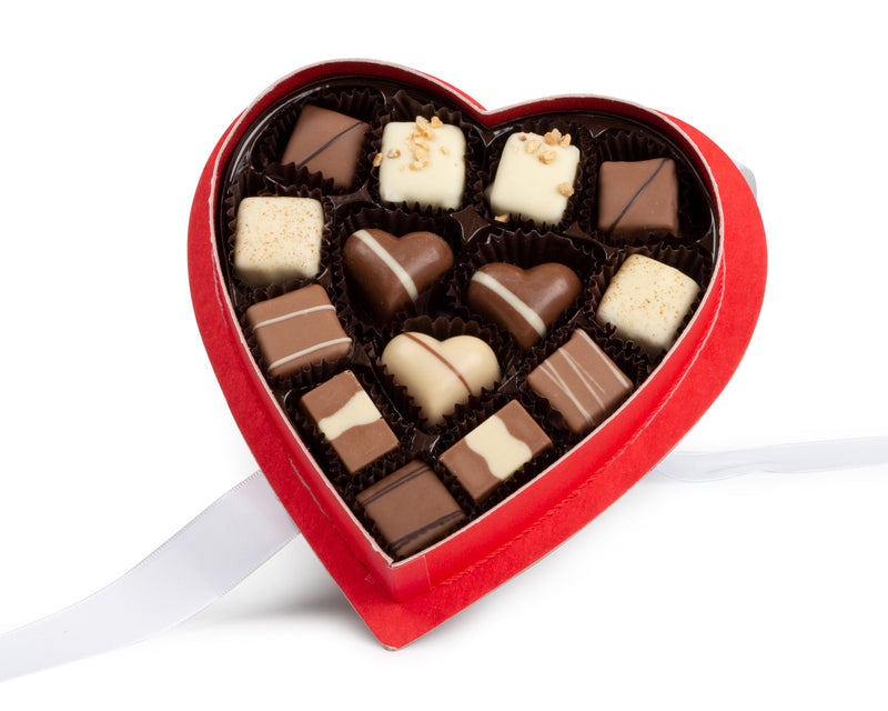 Heart Chocolate Gift Box