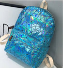 Blue Holographic Bag Pack