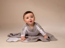 White & Gray Layette Set