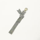 Fuzzy Knot Pacifier Clip