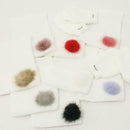 Light Blue Pom Pom Hospital Hat