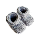 Merino Knit Baby Booties