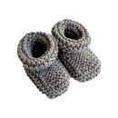 Merino Knit Baby Booties