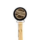 Gold Croc Circle Pacifier Gift Set