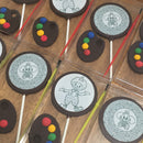 Purim Paint it! Chocolate Lollipop