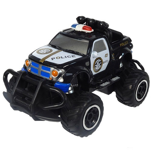 Remote Control Compact Monster Police Truck