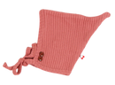 Rose Knit Button Bonnet