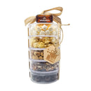 Black, White & Gold 5 Piece Liquor and Sweet Set