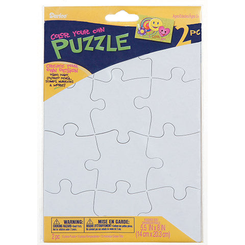 Color Your Own Puzzle!