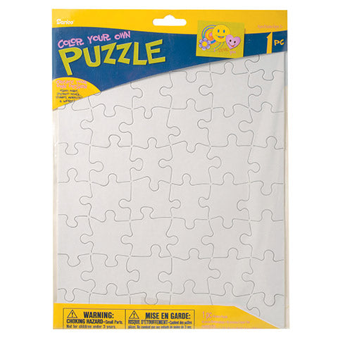 Color Your Own Puzzle!