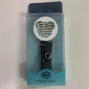 Black & White Croc Teddy Pacifier Clip