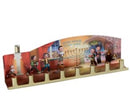 Tin Menorah with Painting