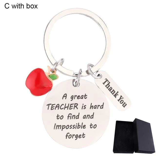 Teacher Love, Thank You Keychain