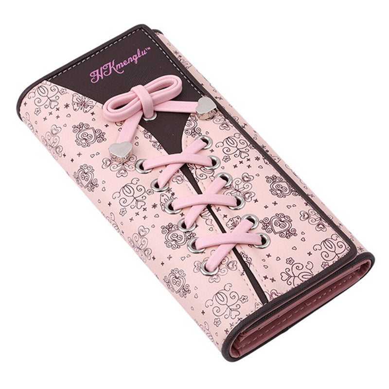 Lace-up Wallet