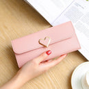Heart Clasp Wallet
