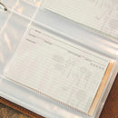 Leather Recipe Binder - Small (5.5" x 8.5") Natural