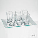 L'Chaim Cordial Set With Tray