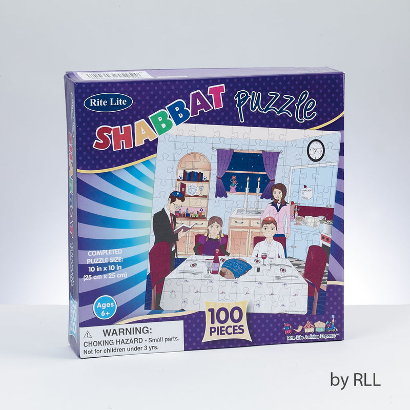 100 Piece Shabbat Jigsaw Puzzle