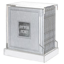 Hardcover Leather & Lucite Zemiros Set