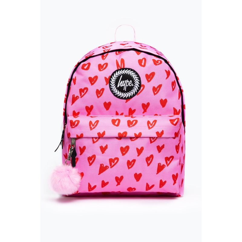 Hype Scribble Heart Backpack
