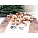 Wood and natural - Wooden Spool Stacking