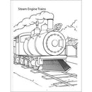 Really Big Coloring Book- Trains