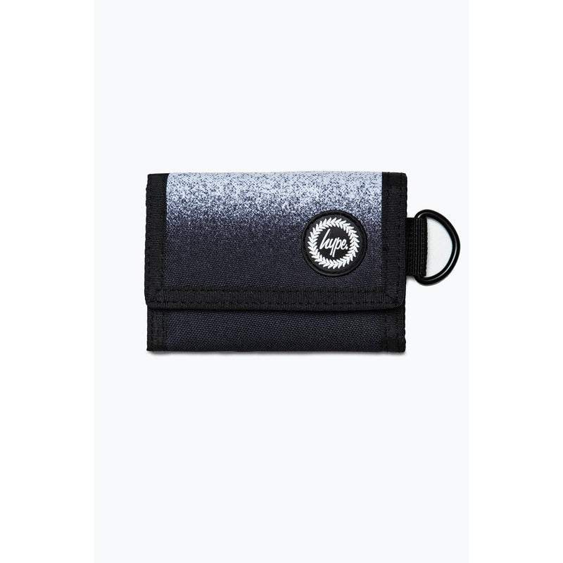 Black Mono Speckle Fade Wallet