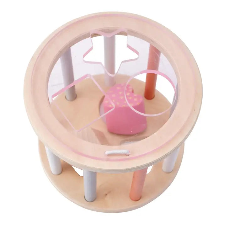 Pink shape sorter sales