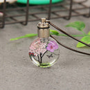 Dried Flower Luminous Necklace