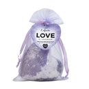 Lavender Heart Geode Fizz & Foam Bath Bomb