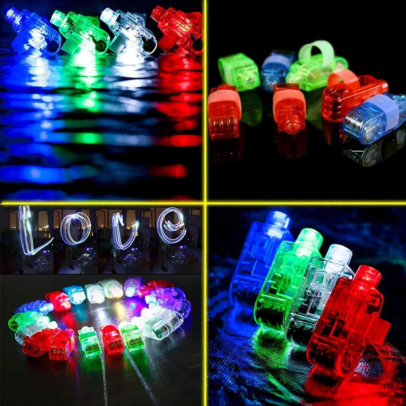 60PCs LED Light Up Toys Glow in The Dark Party Supplies