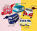 Post Automobile Coin Purse Keychain