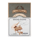 3D Wooden Puzzle: Piano