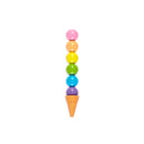 Rainbow Scoops Vanilla Scented Stacking Erasable Crayons