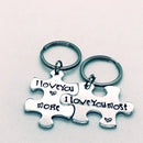 Gifts for couples, I love you more I love you most