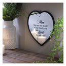 Heart Mirror Mom You Are Heart Lrg Black