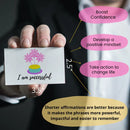 61 Affirmation Cards For Women + Mirror Travel Case