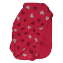 Baby blanket paint red