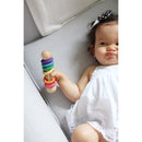 Rainbow Wooden Baby Rattle