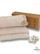 100% Organic Baby Blanket and the rabbit teether.