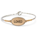 LOVED CHARMED BRACELET