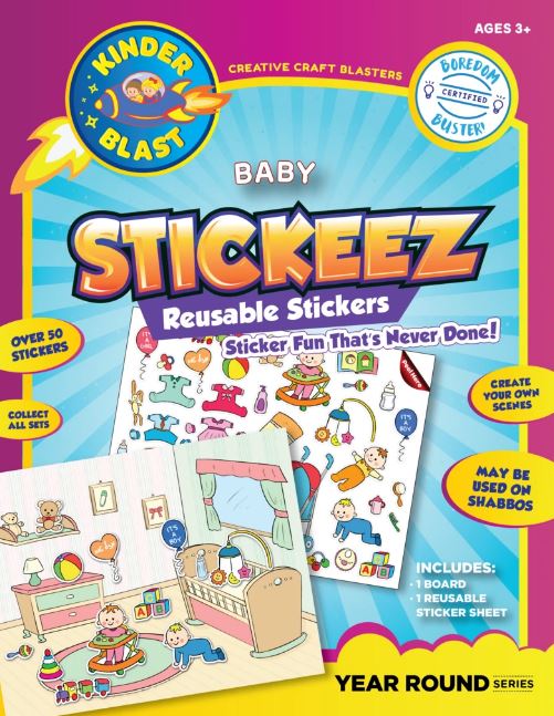 Baby Stickeez Reusable Stickers