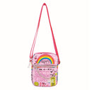 Mini Crossbody Puffer Printed Message Bag