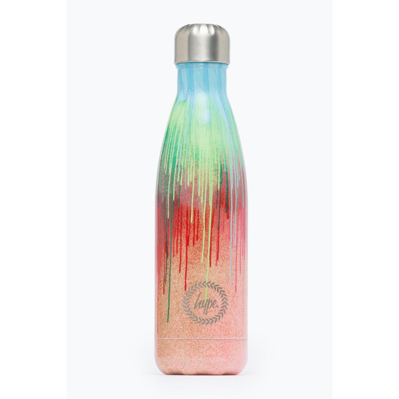 Hype Pastel Drips Metal Water Bottle
