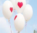 12" Heart Latex Balloon