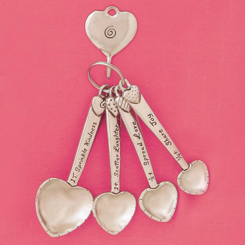 Heart Measuring Spoon with Hook
