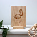 Wooden Card • Showing Me The Way