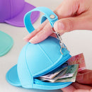 Blue Cap Coin Purse