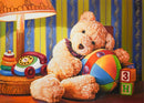 Teddy Bear Cuddling 500 Piece Puzzle